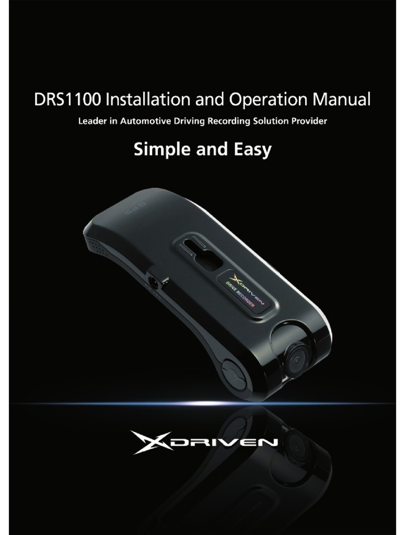 X-Driven DRS1100 Installation and operation manual
