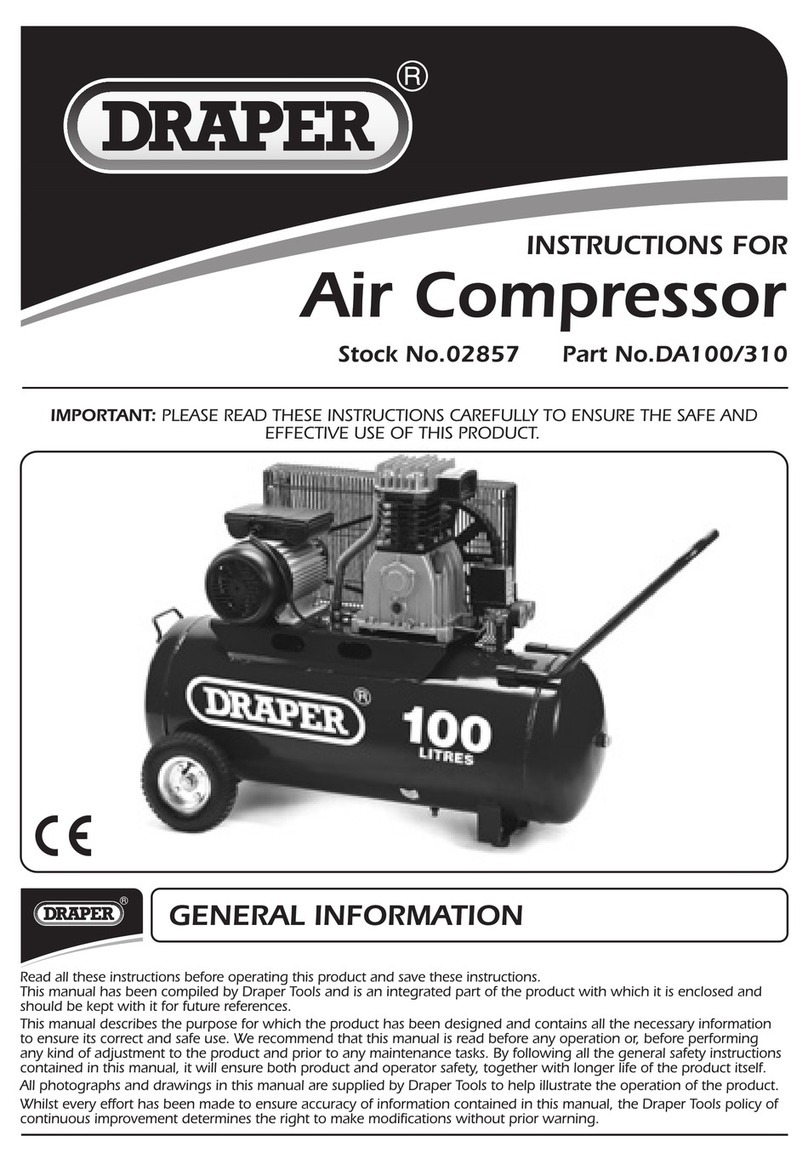 Draper DA100 instructions Draper DA100 instructions