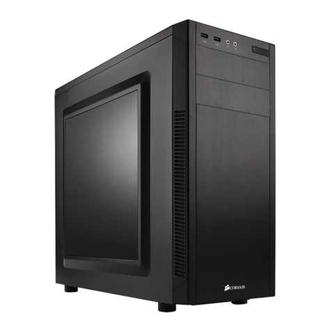 Corsair 100R Silent Edition User manual Corsair 100R Silent Edition User manual