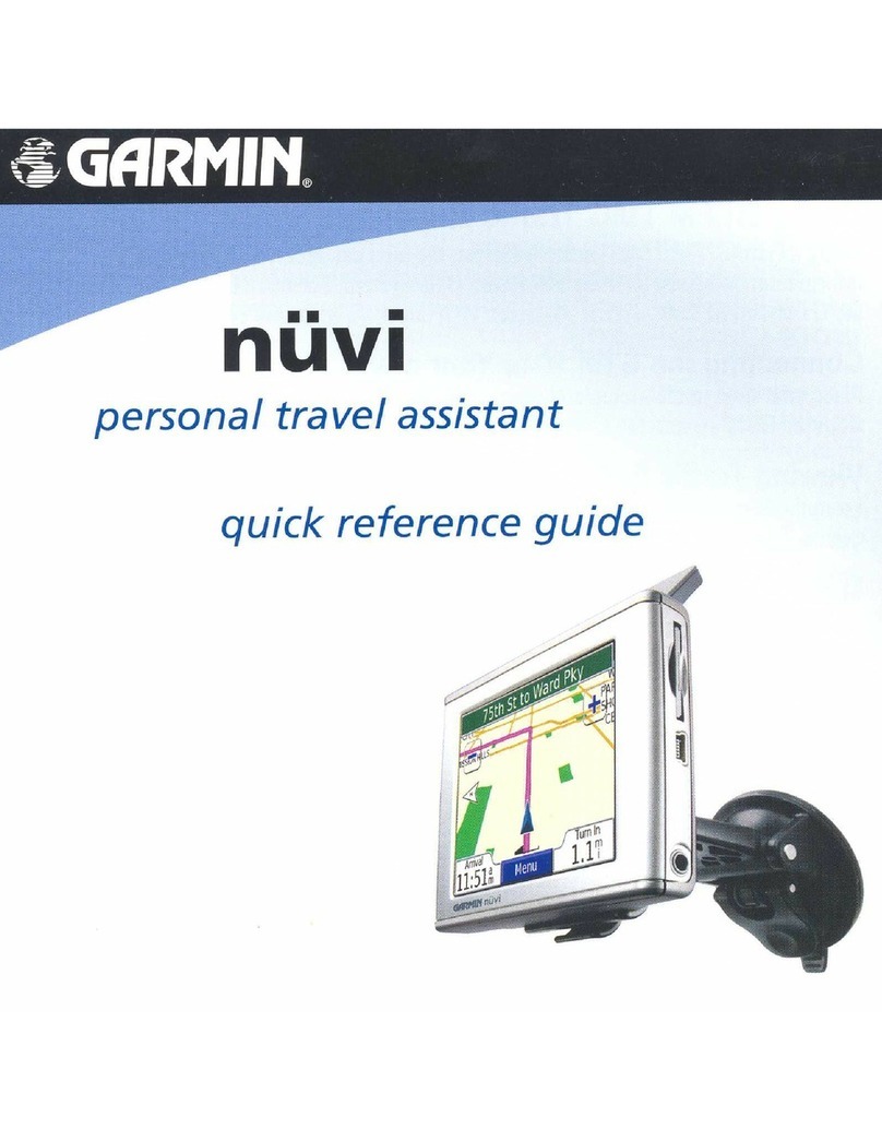 Garmin nuvi 350 User manual