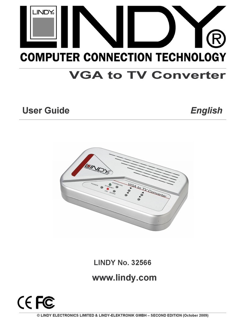 Lindy 32566 user guide