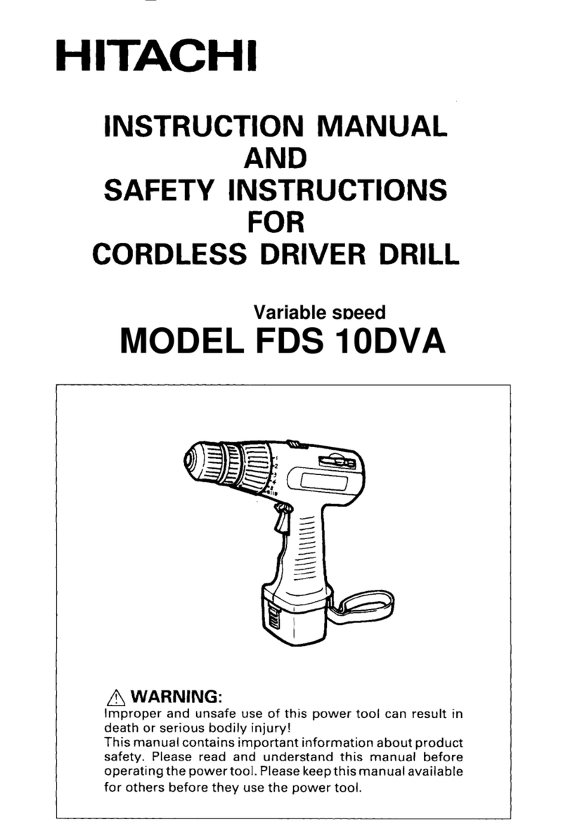 Hitachi FDS 10DVA instruction manual