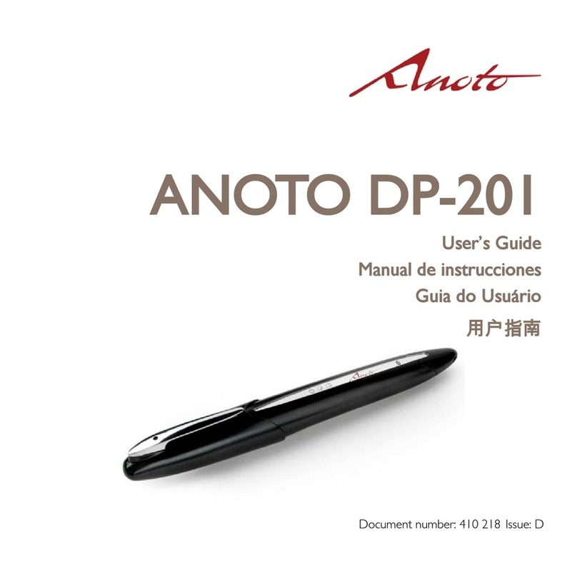 Anoto DP-201 user guide