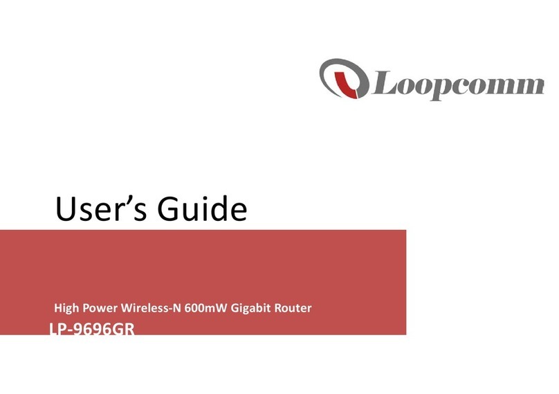 Loopcomm LP-9696GR User manual
