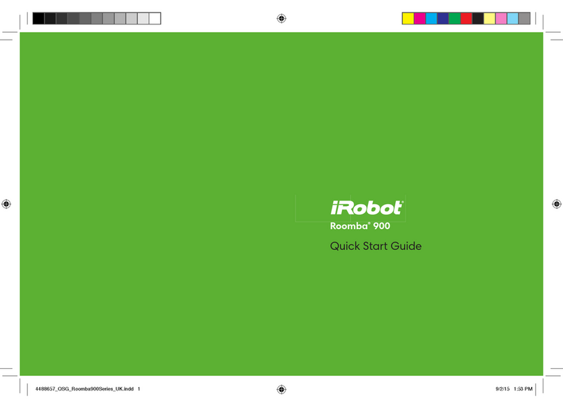 iRobot Roomba 900 User manual