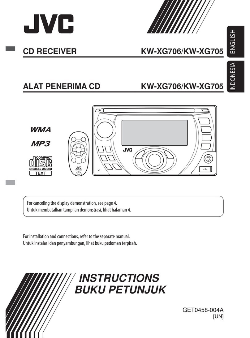 JVC KW-XG706 User manual