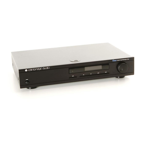 Cambridge Audio T Series owner's manual