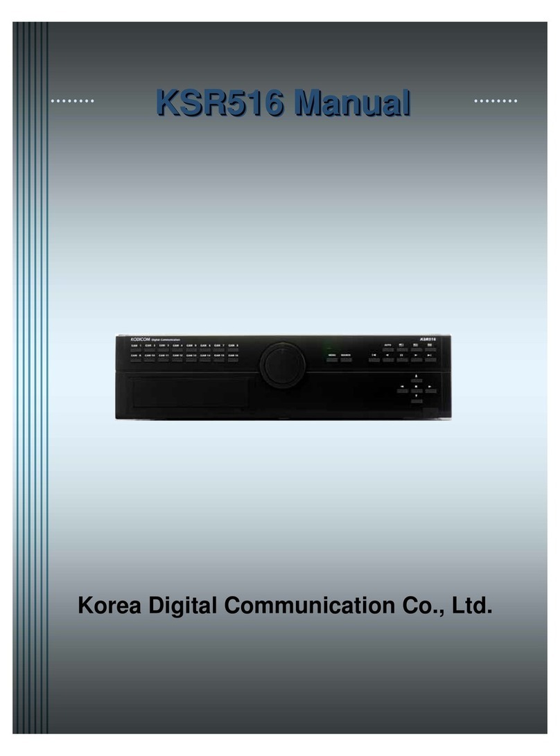 Kodicom KSR516 User manual