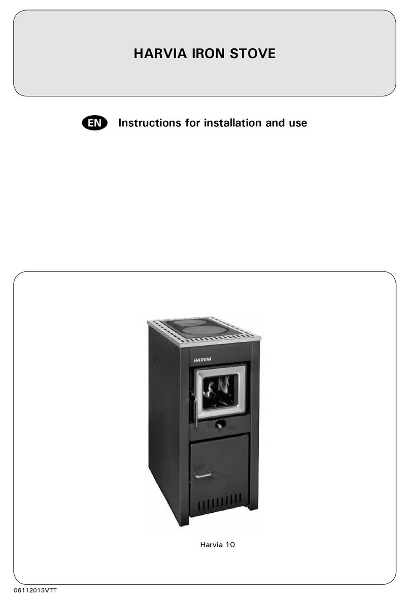 Harvia 10 Instructions for installation and use