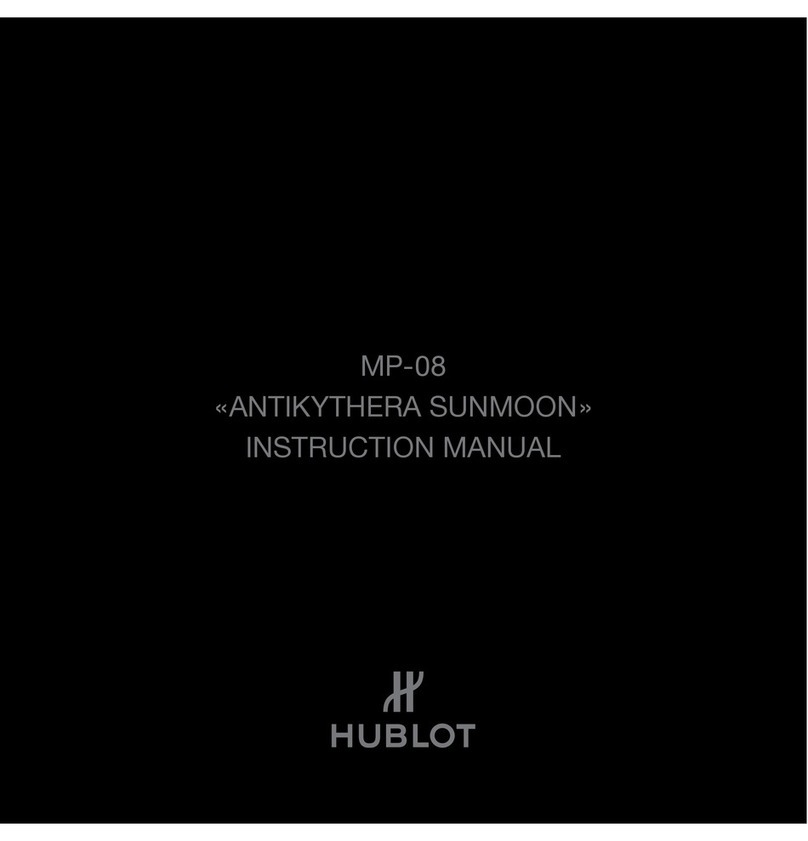 Hublot Antikythera SunMoon MP-08 instruction manual