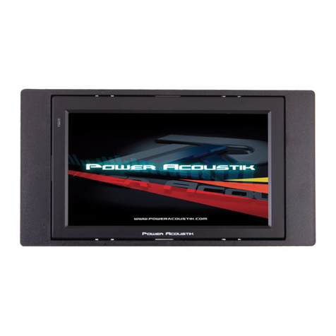 PowerAcoustik PT727MSV owner's manual