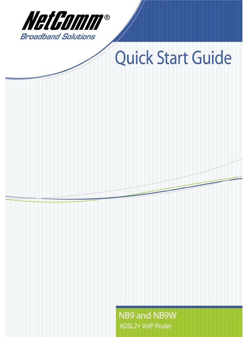 NetComm Freshtel NB9 User manual