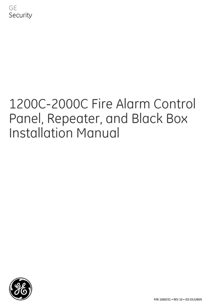 GE Security 1200C User manual