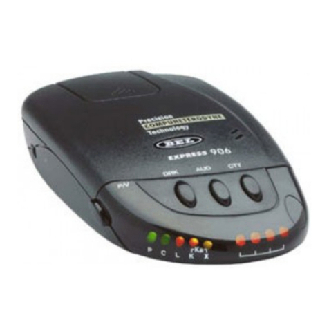 Beltronics 906 User manual