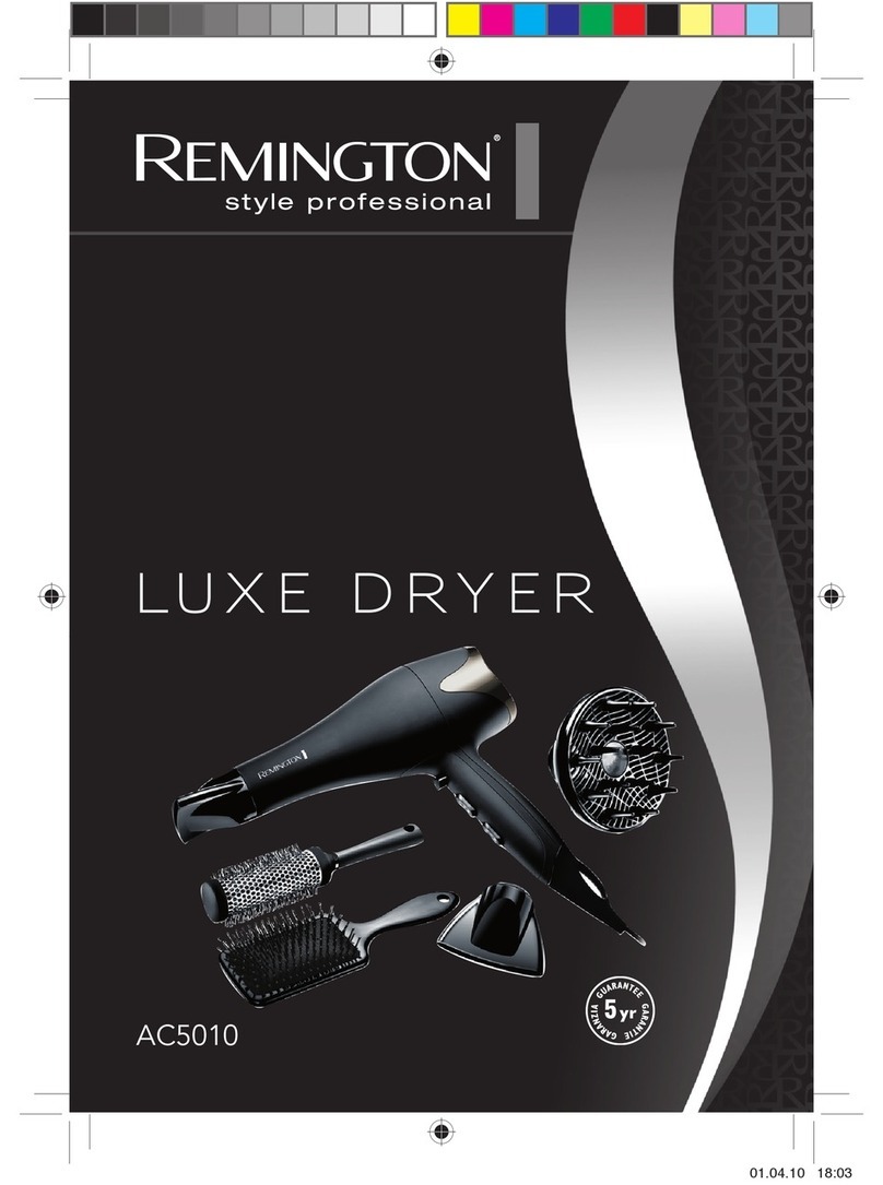 Remington AC5010 user manual