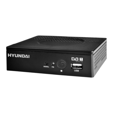 Hyundai DVBT 702 PVR instruction manual