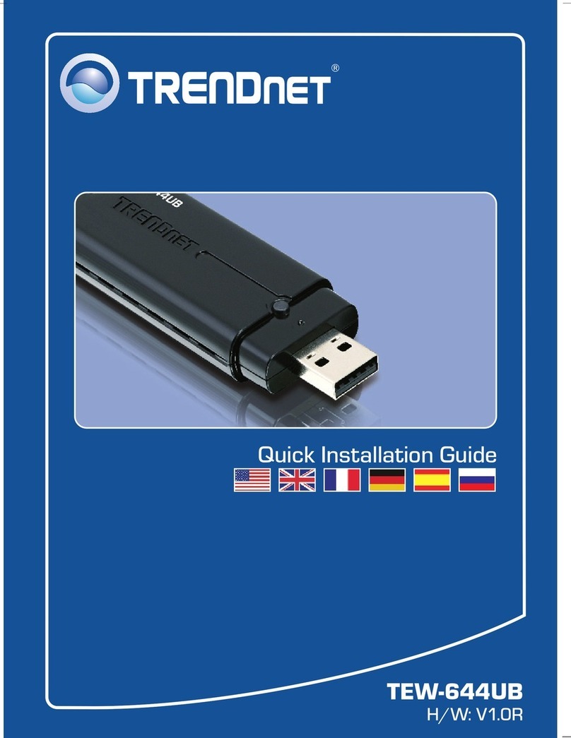 TRENDnet TEW-644UB User manual