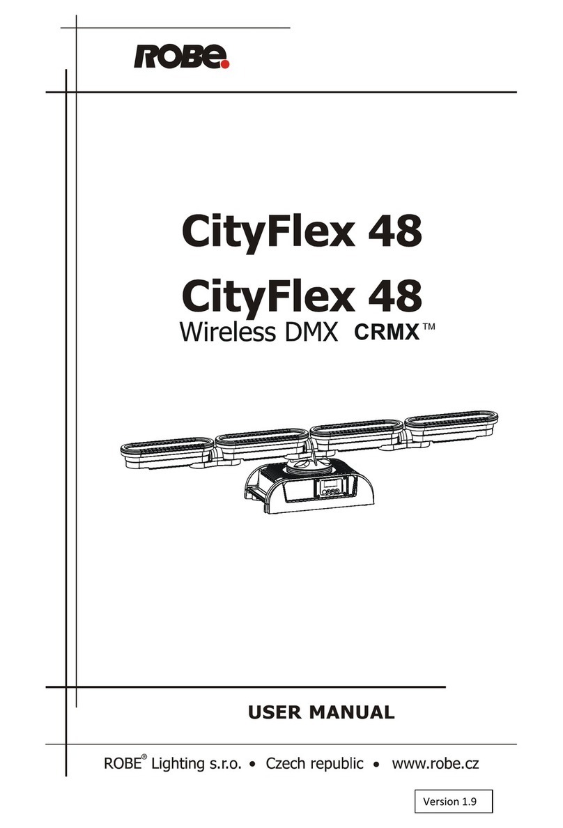 Robe CityFlex 48 user manual