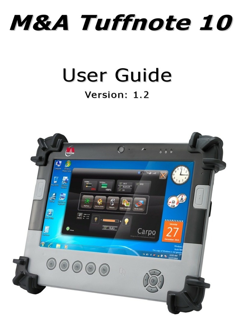 M&A Tuffnote 10 user guide