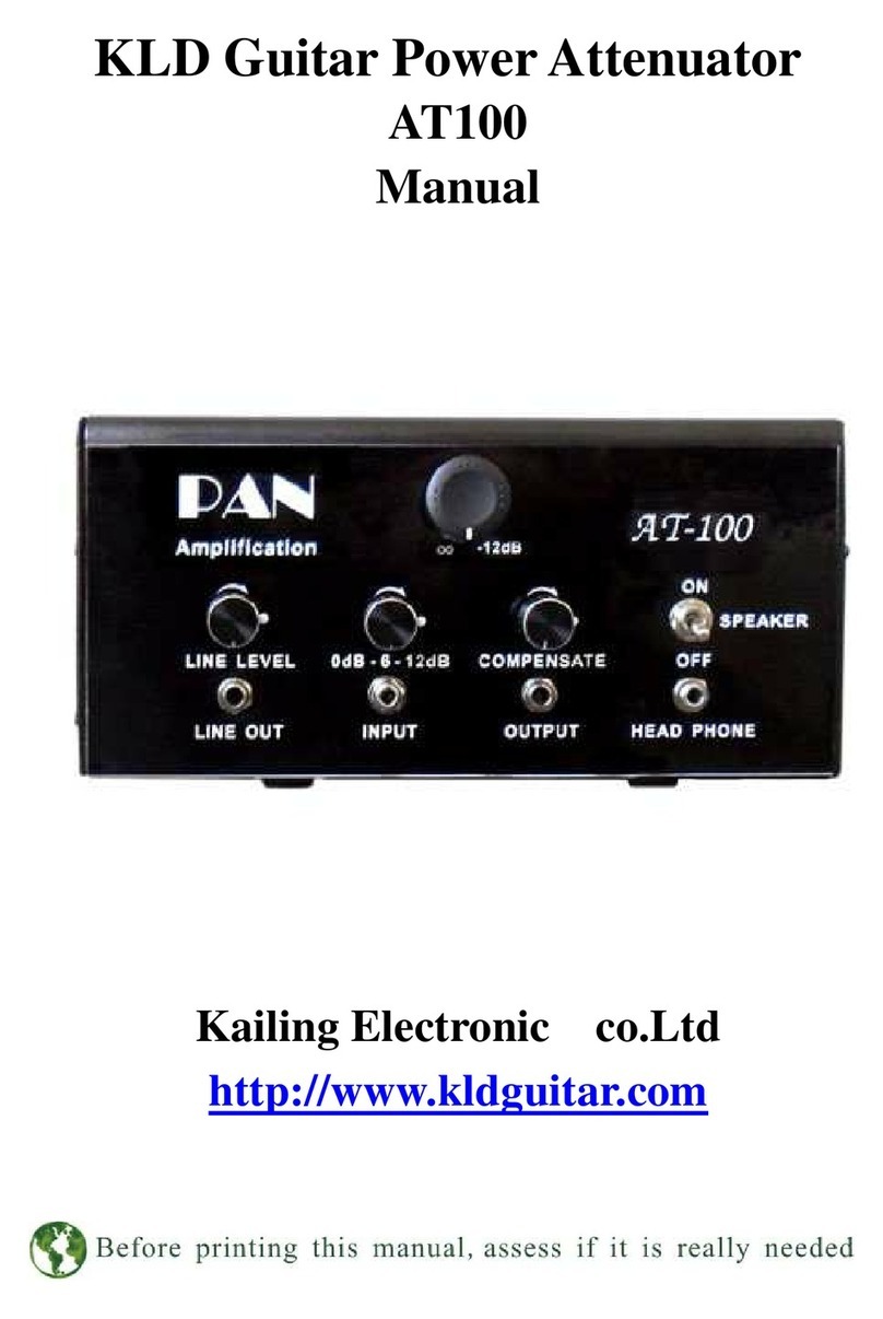 KLD AT100 manual