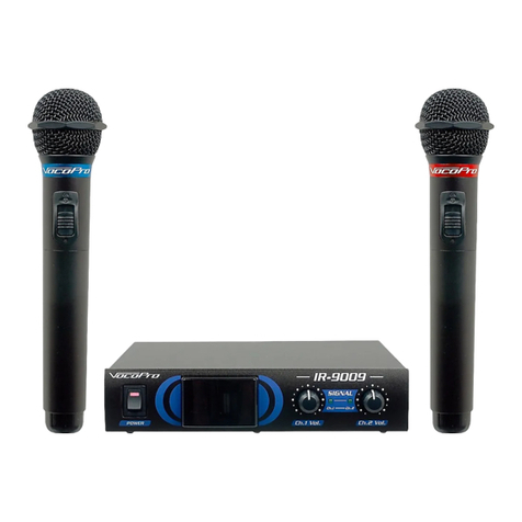 VocoPro IR-9009 User manual