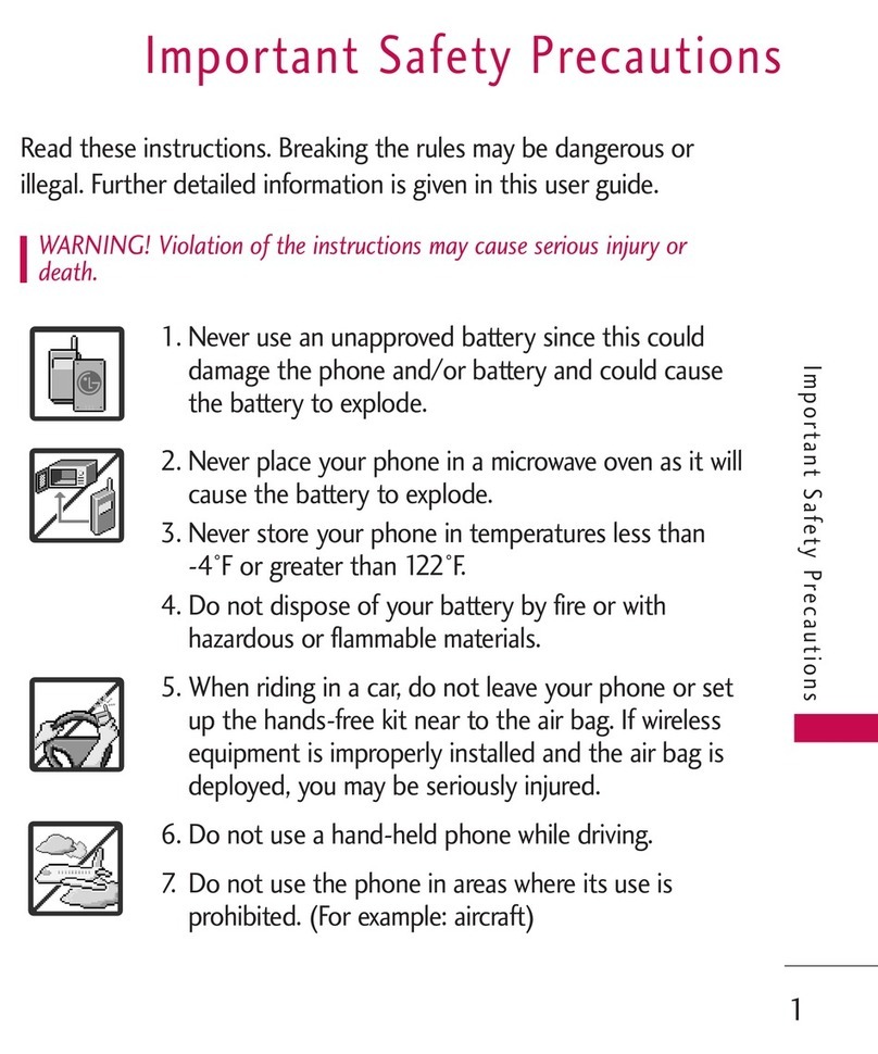 LG Mystique UN610 User manual LG Mystique UN610 User manual