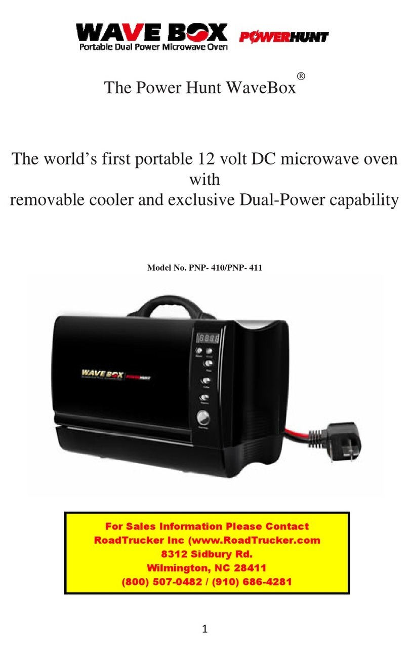 Power Hunt WaveBox PNP-410 user manual