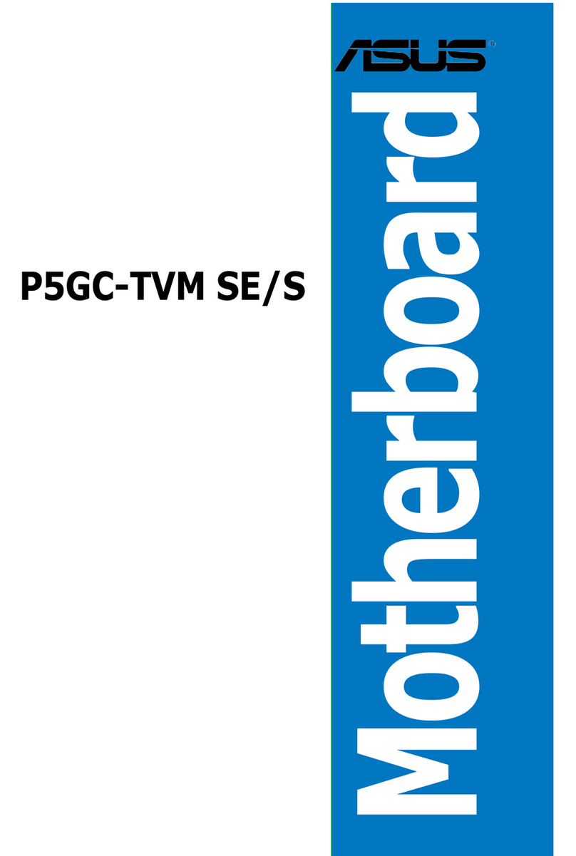 Asus P5GC-TVM SE User manual