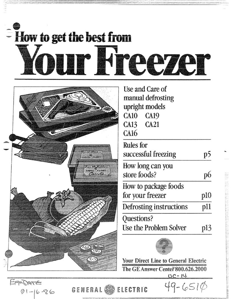GE CA10 Installation instructions