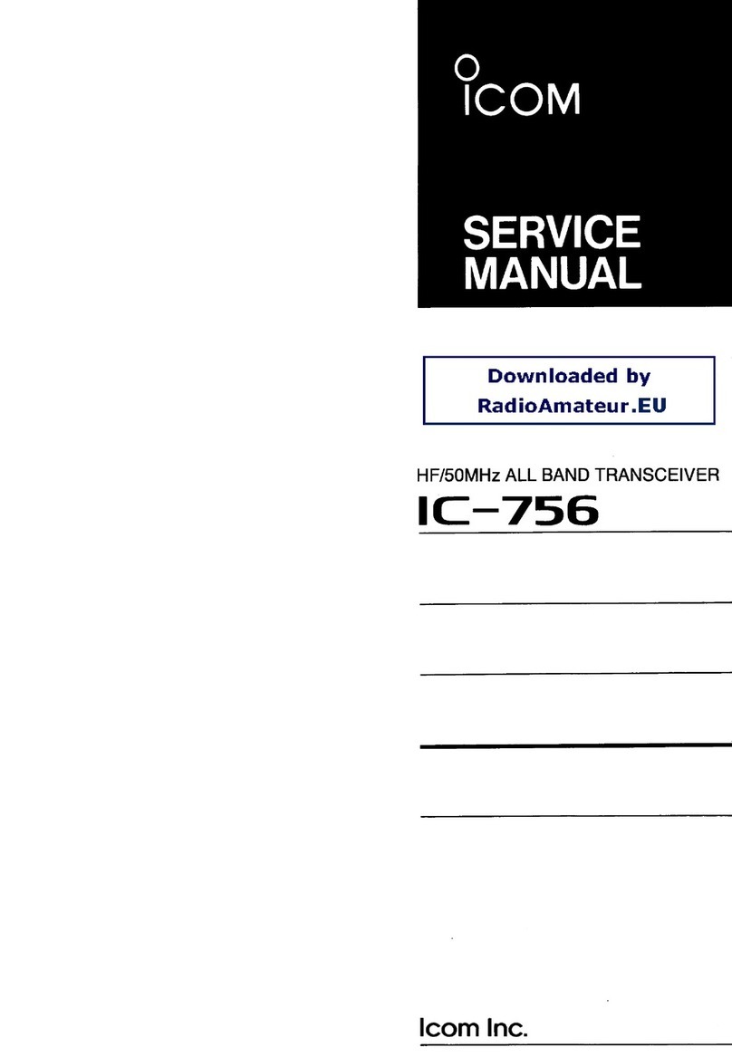 Icom IC-756 User manual