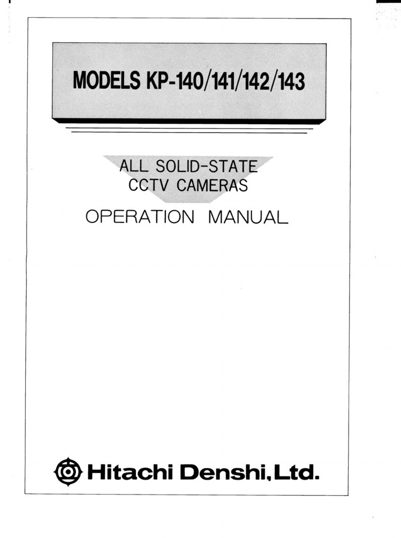 Hitachi KP-143 Operation manual