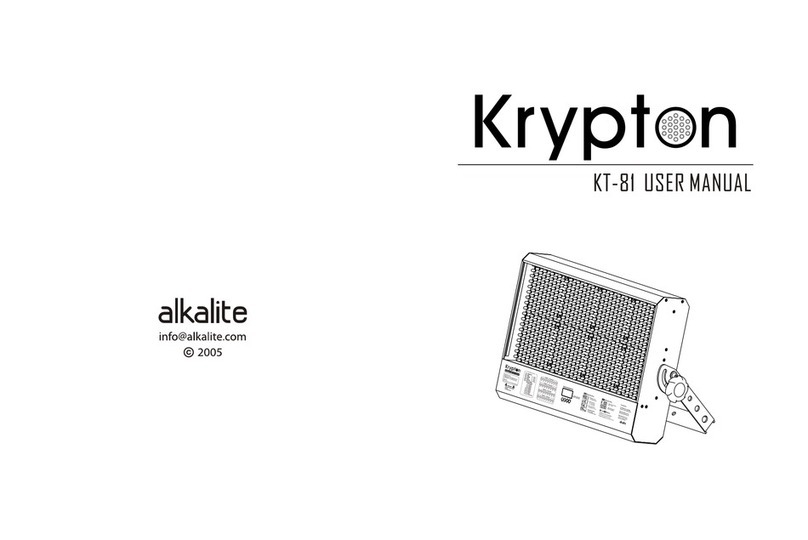 Alkalite Krypton KT-81 User manual