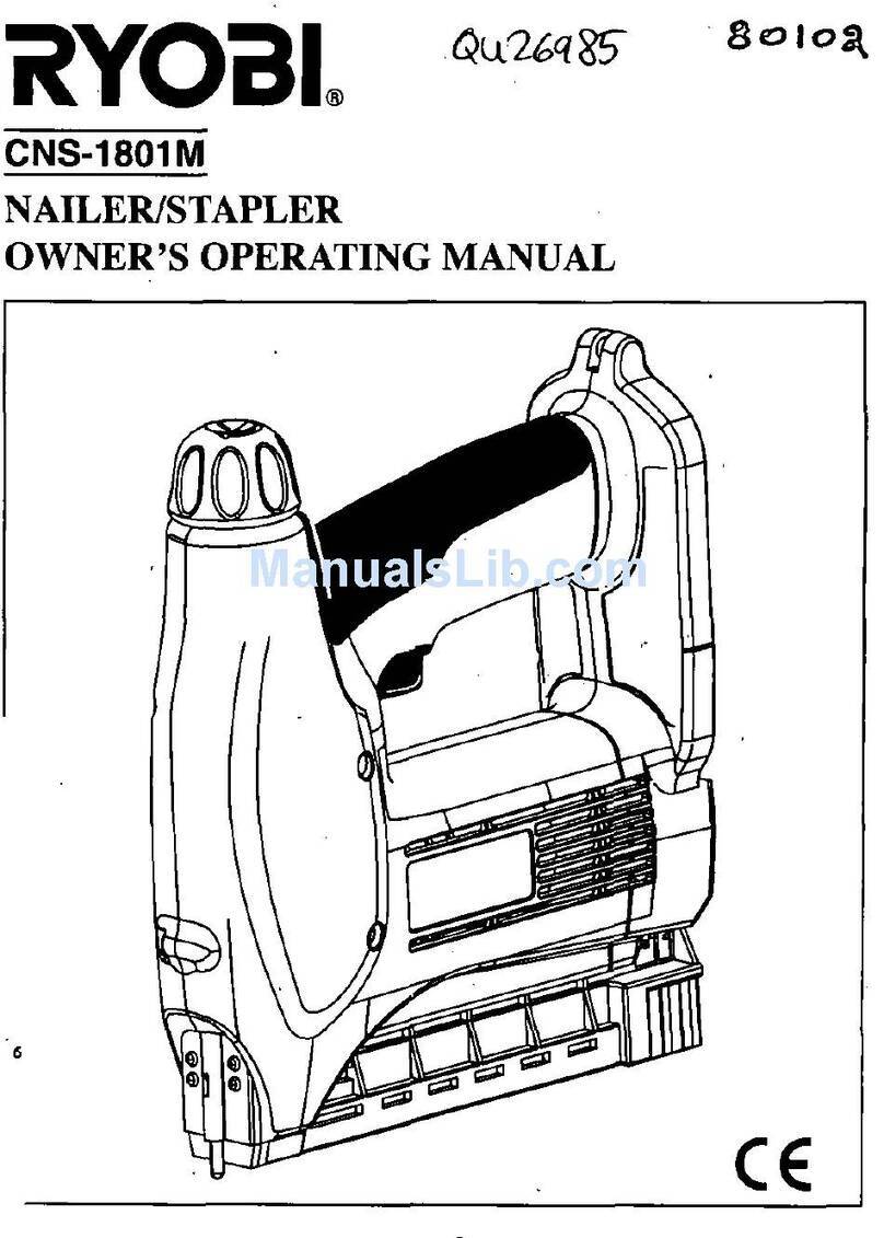 Ryobi CNS-1801M Operation manual
