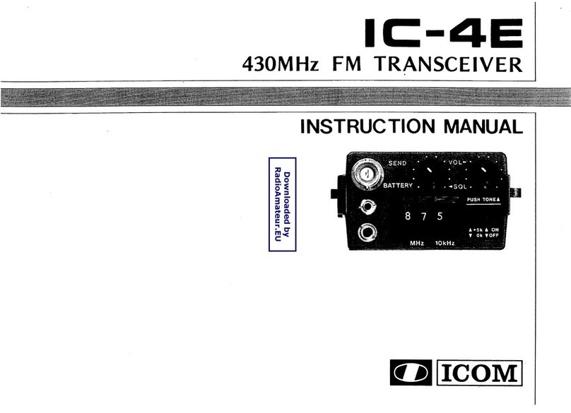 Icom IC-4E user manual