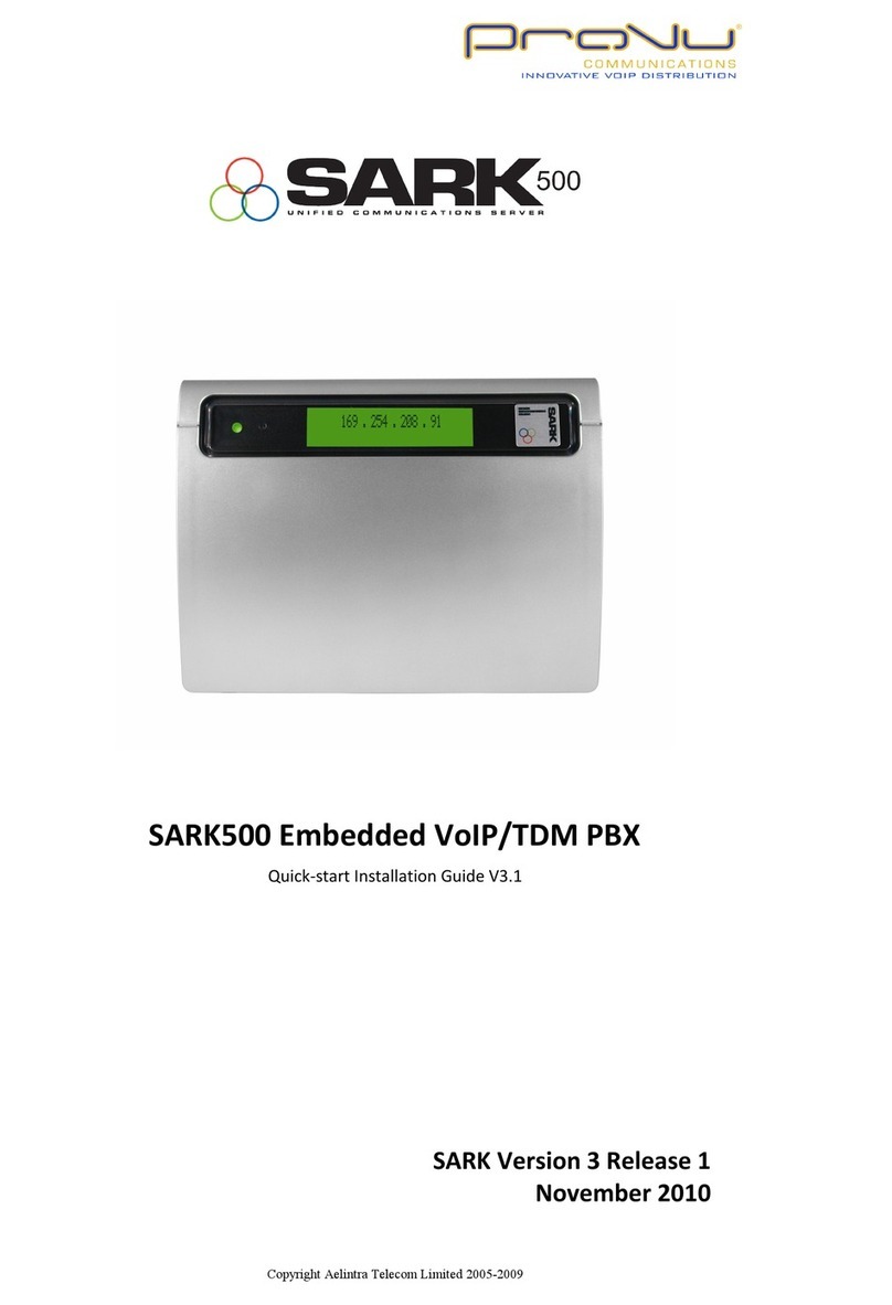 ProVu 500B4 User manual