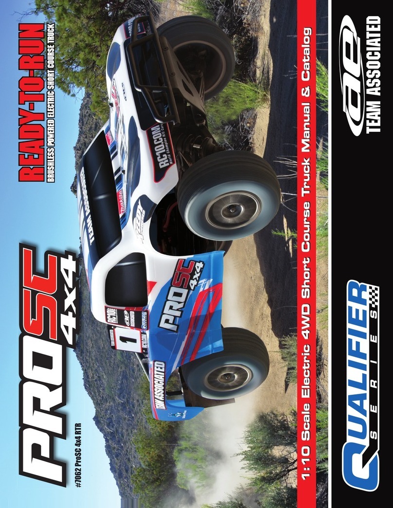 Associated Electrics Pro SC 4x4 Qualifier Series User manual Associated Electrics Pro SC 4x4 Qualifier Series User manual