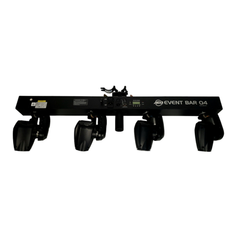ADJ Event Bar Q4 User manual ADJ Event Bar Q4 User manual