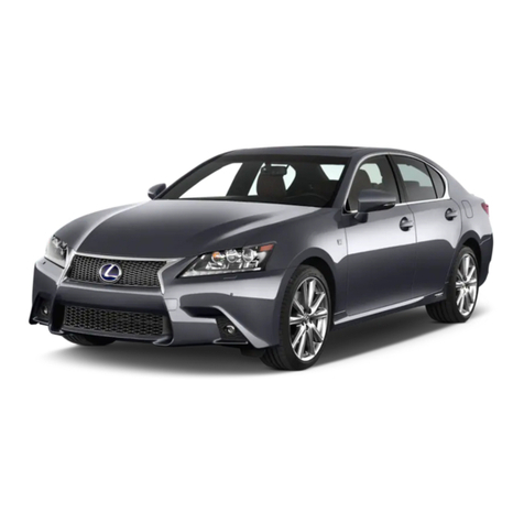 Lexus GS 350 2013 User manual