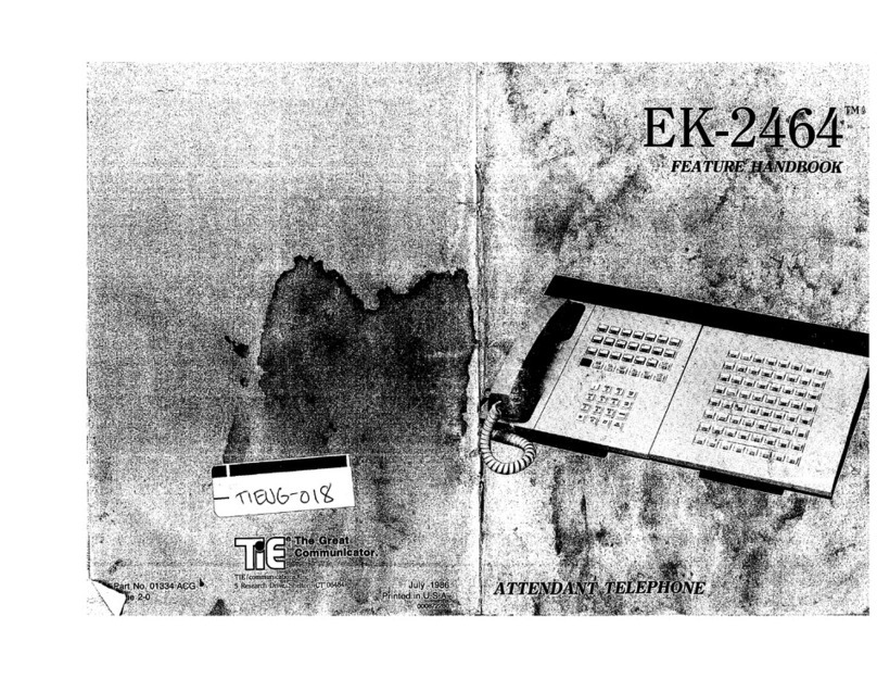 TIE EK-2464 Owner's manual