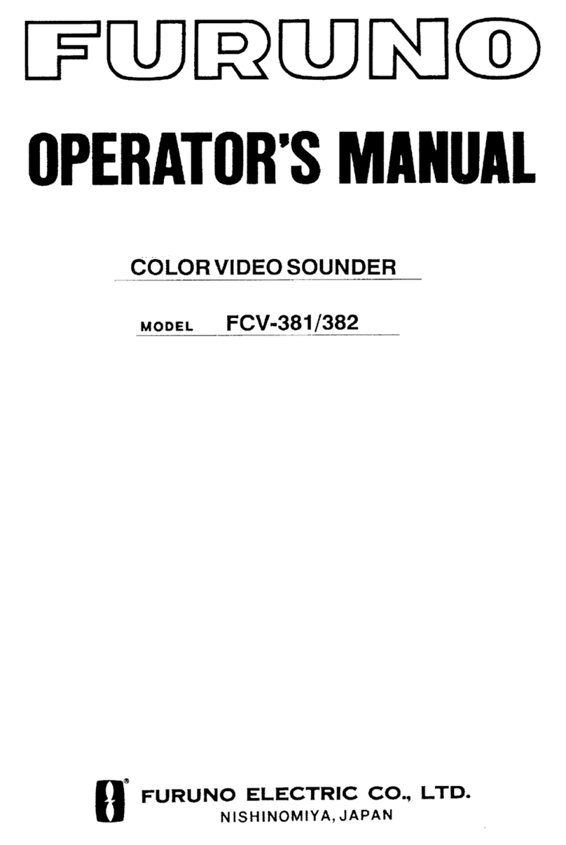 Furuno FCV-381 User manual