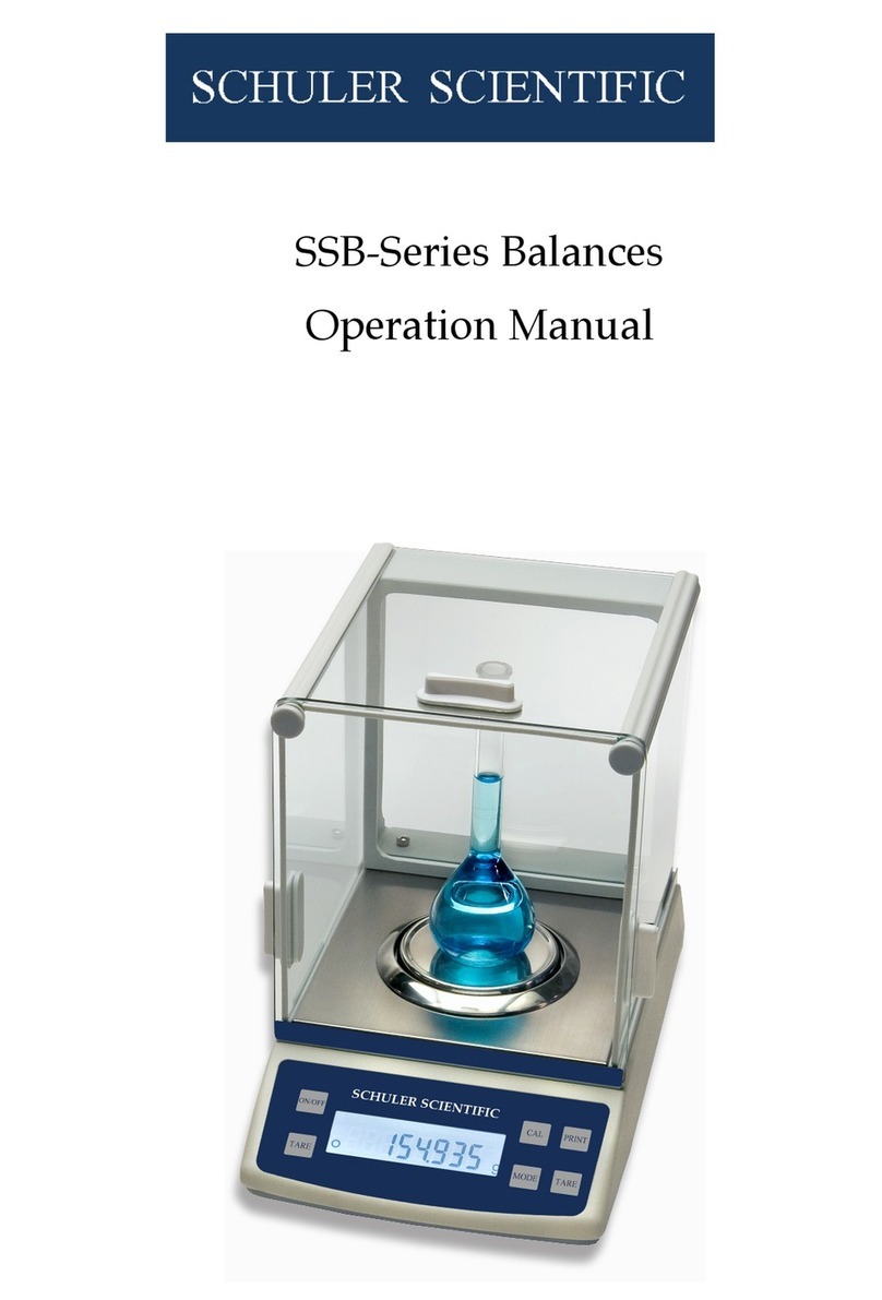 Schuler Scientific SSB Series User manual