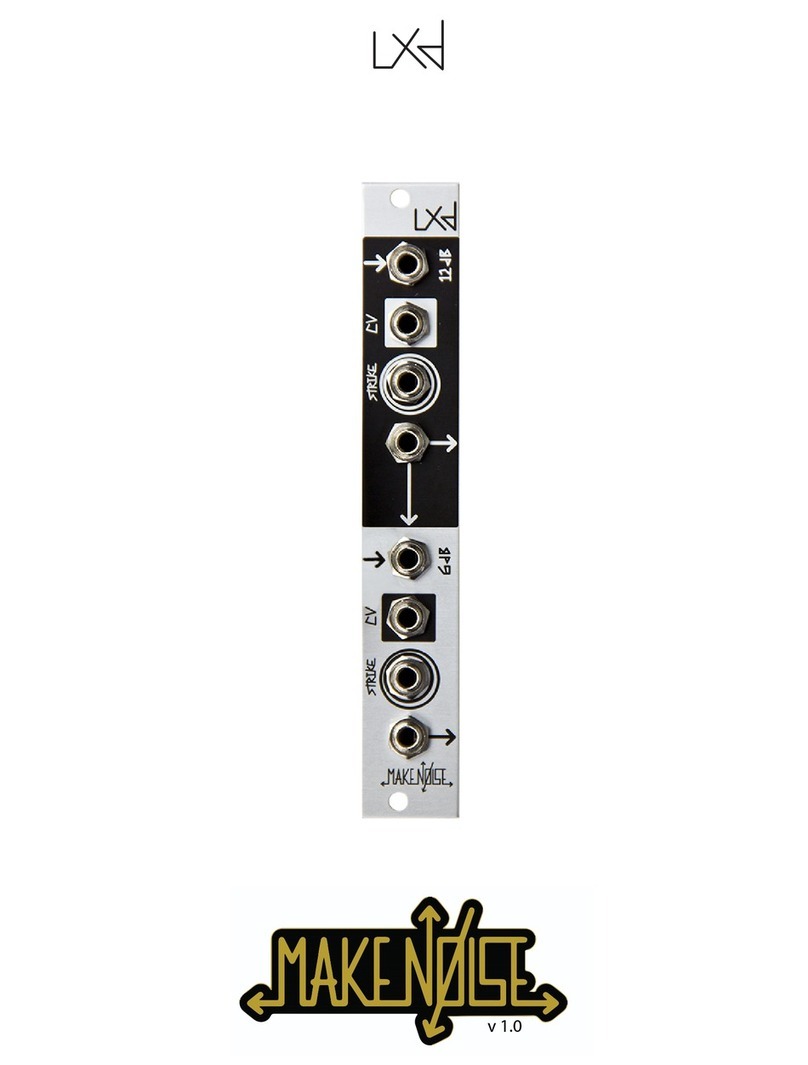 Make Noise LxD User manual