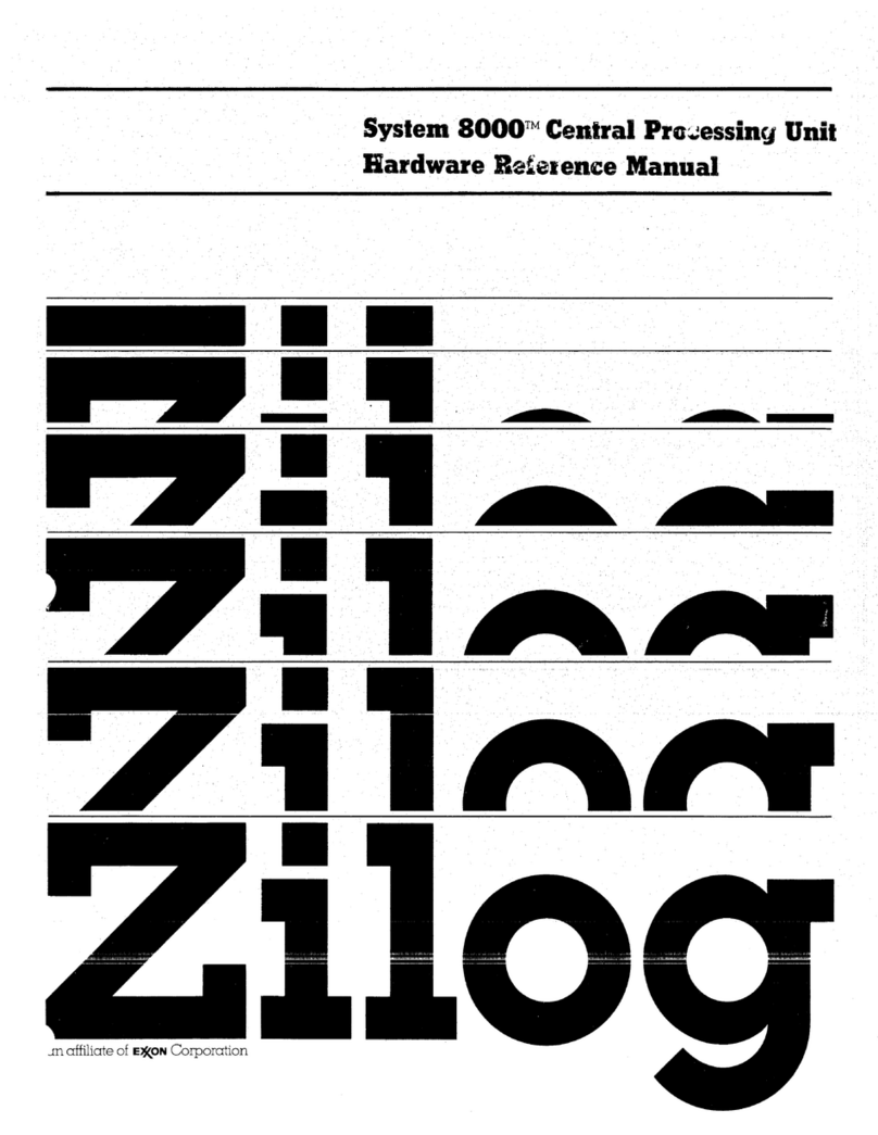 ZiLOG System 8000 Quick user guide