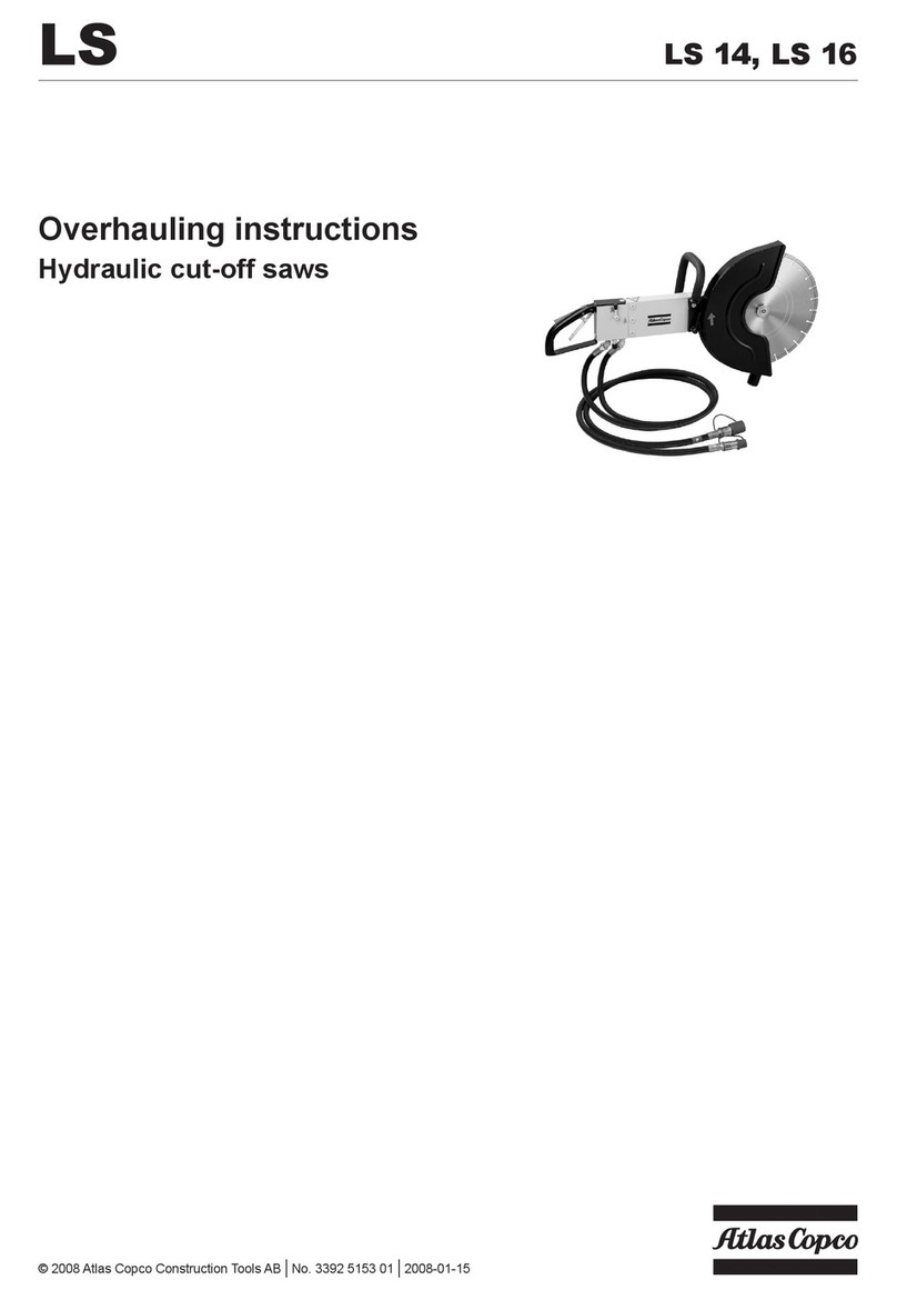 Atlas Copco LS 14 Overhauling manual