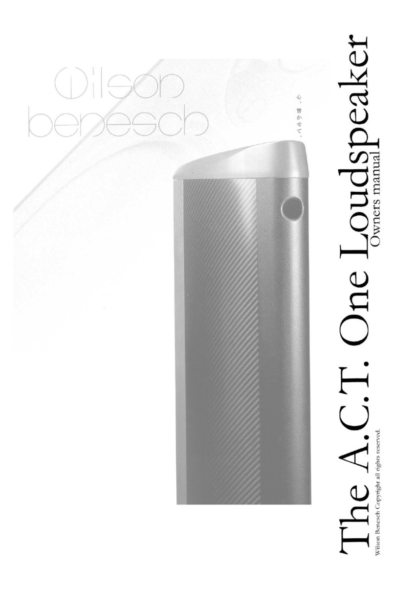 Wilson Benesch Act User manual