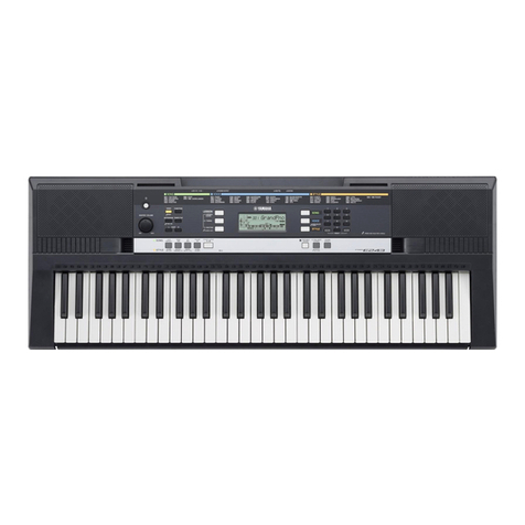 Yamaha PSR-E243 User manual