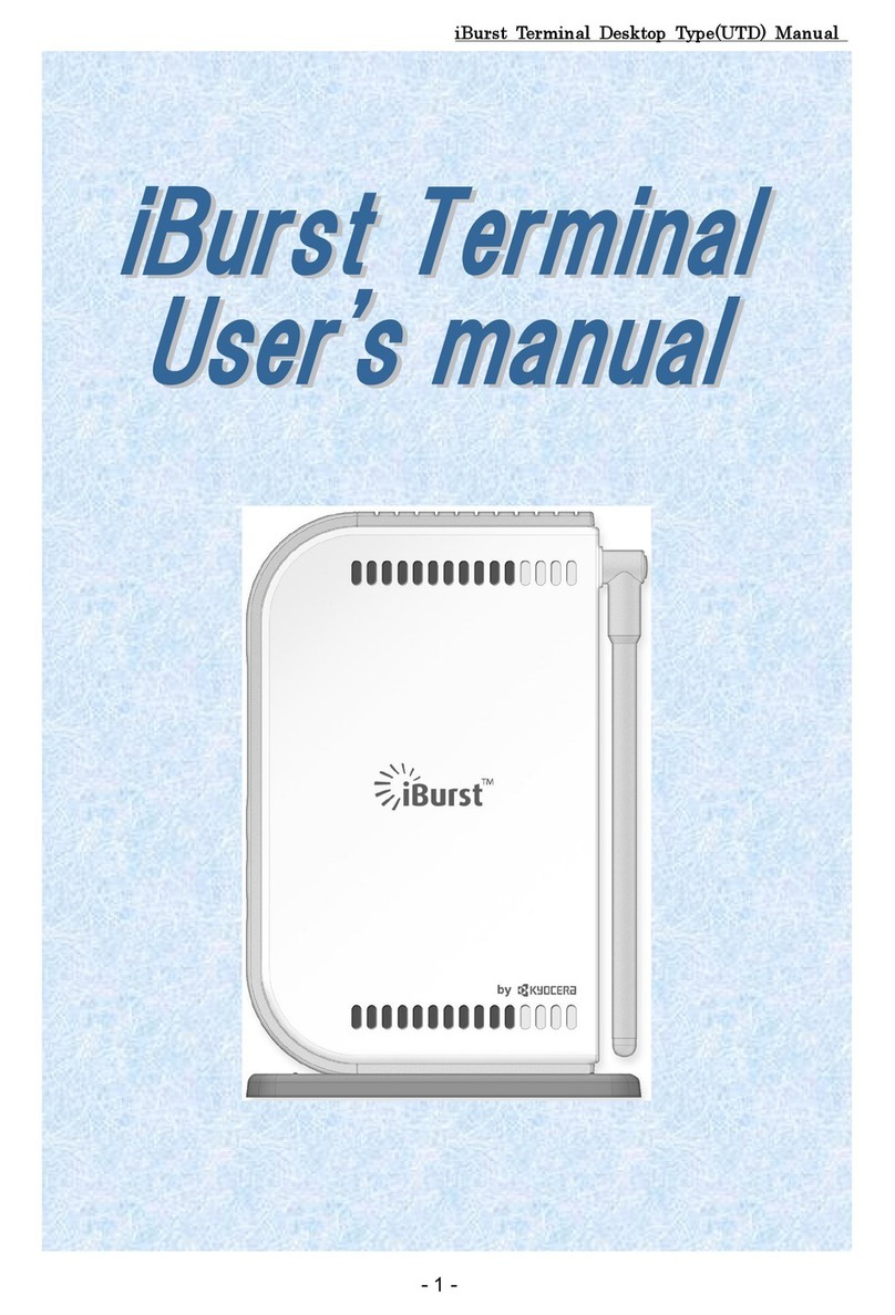 Kyocera iBurst UTD user manual
