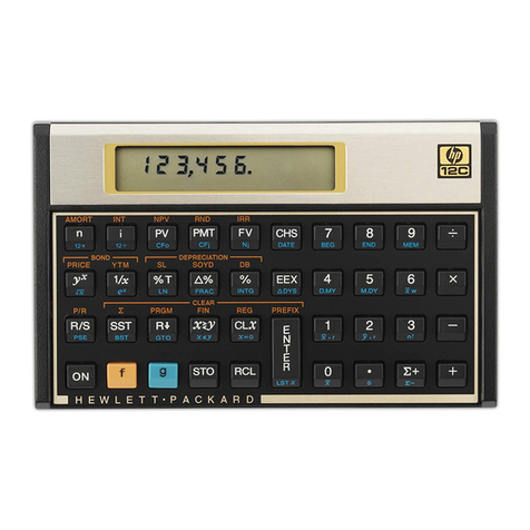 HP 12C User manual