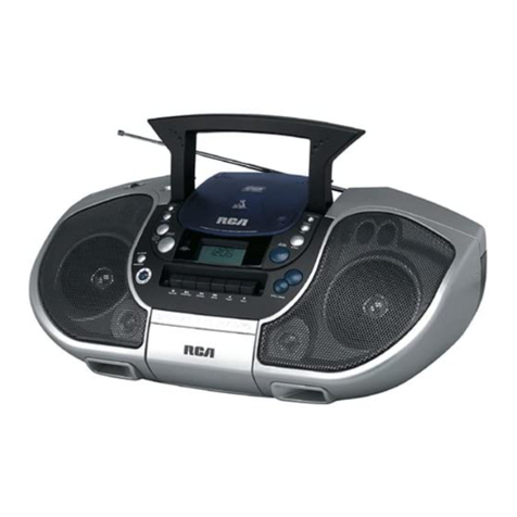 RCA RCD103 user manual