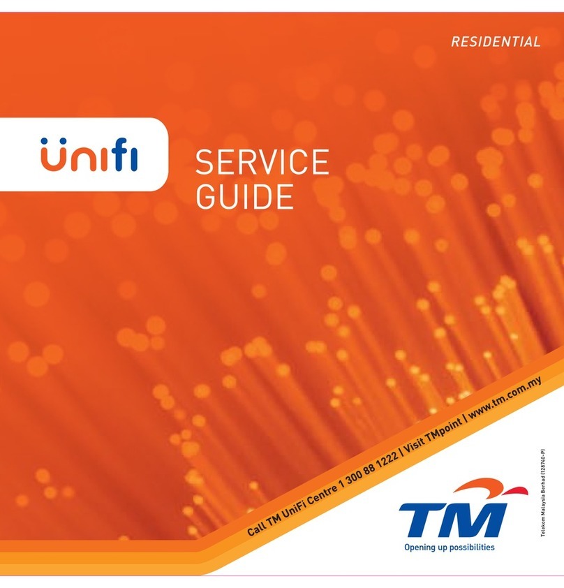 TM Unifi Service guide